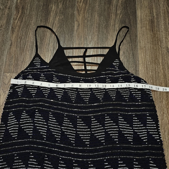 NWT Parker Lola Mini Beaded Dress SZ L ORG $237 - Picture 9 of 15